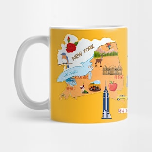 New York State Flag Mug